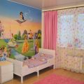 Фотообои в детскую комнату для девочек (120 фото)