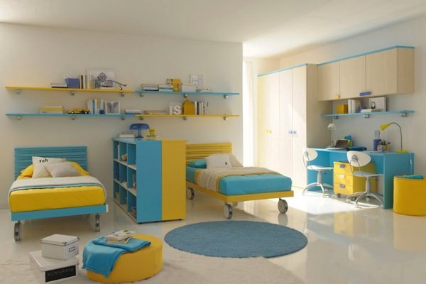 Детская для девочки и мальчика в одной комнате: особенности совмещения, зонирование, выбор стиля интерьера
