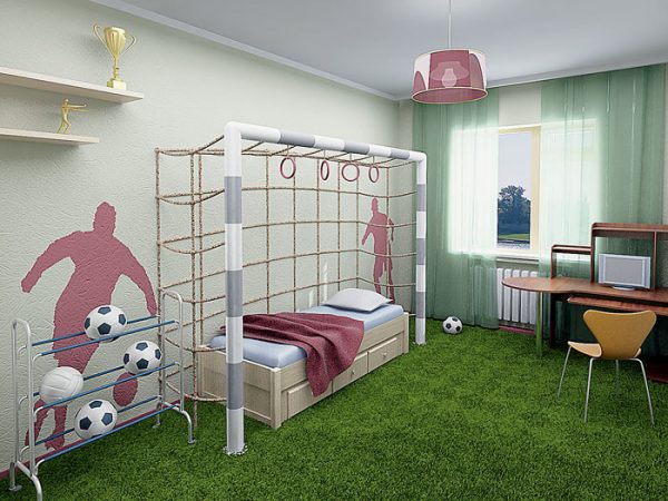 Обои для детской комнаты для мальчика подростка: критерии выбора, материалы, темы, фото в интерьере