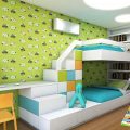 Детская комната для двух разнополых детей разного возраста (110 фото дизайнов)