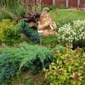 Украшаем сад: садовые фигурки от колобка до лесника!