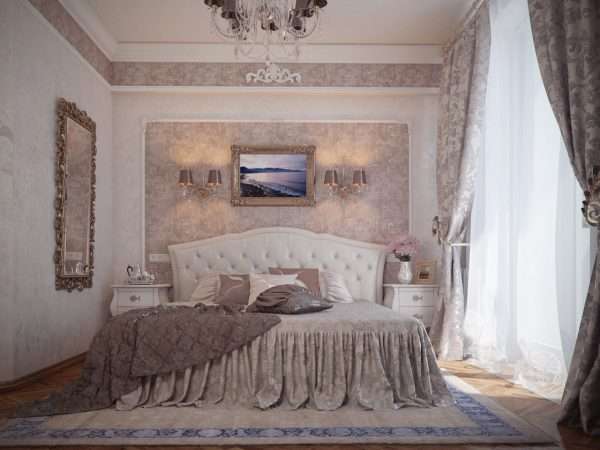 Дизайн спальни классика: основные акценты стиля.