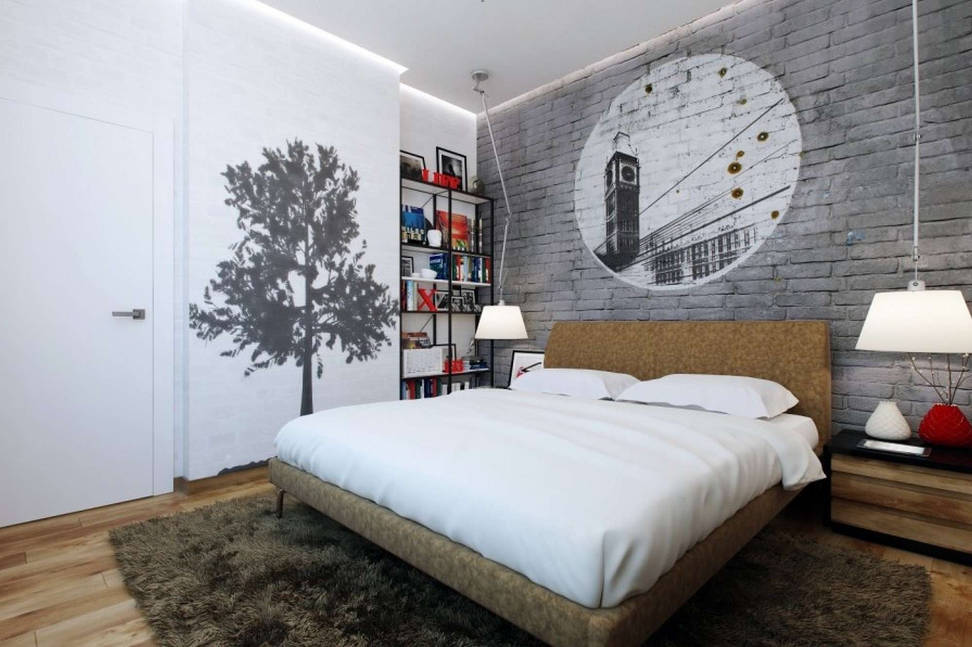 Дизайн Спальни Без Окон Фото