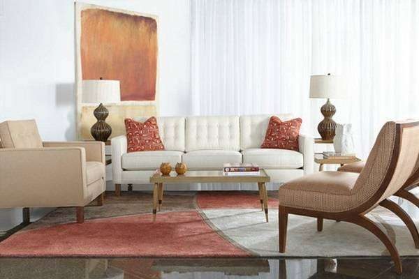 белая мебель в сочетании с мебелью других цветов