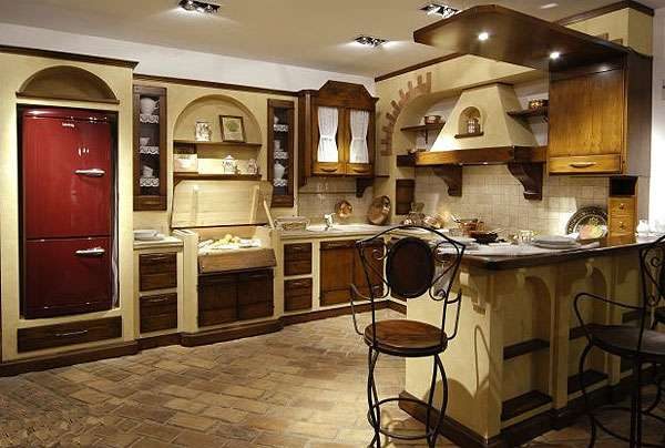 мебель для кухни в итальянском стиле