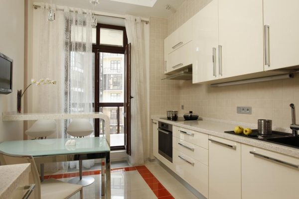 Дизайн кухни с балконом: красивые решения с перепланировкой или без. Кухня на балконе или лоджии с фото