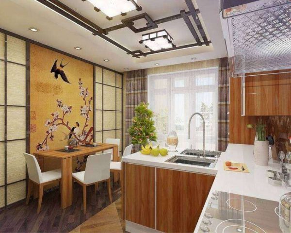 кухня в японском стиле